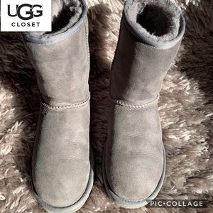 UGG WOMEN'S CLASSIC SHORT Boots (Grey)